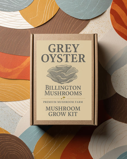Grey Oyster Grow Kit